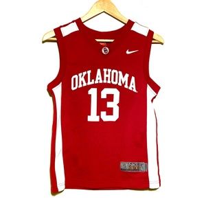 Nike Elite Sooners OU Basketball Jersey #13 Small